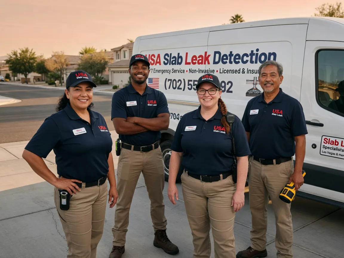 Slab Leak Repair company in Mount Airy, LA